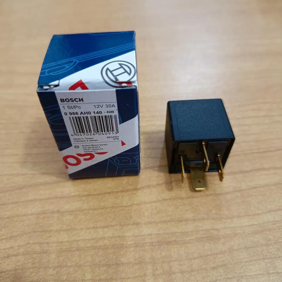 RELAY KAKI 4 12V 30AH BOSCH