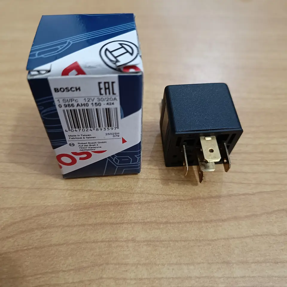 RELAY KAKI 5 12V 30AH BOSCH
