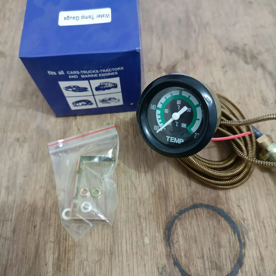 WATER TEMPERATURE GAUGE/INDIKATOR SUHU AIR (BESI)