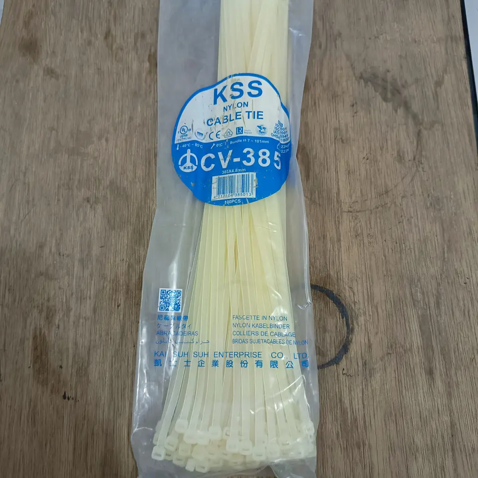 KABEL TIES/TIS 385*4.8MM (PUTIH) KSS CV-385 TOOLS/ACCESORY/OTHER KSS