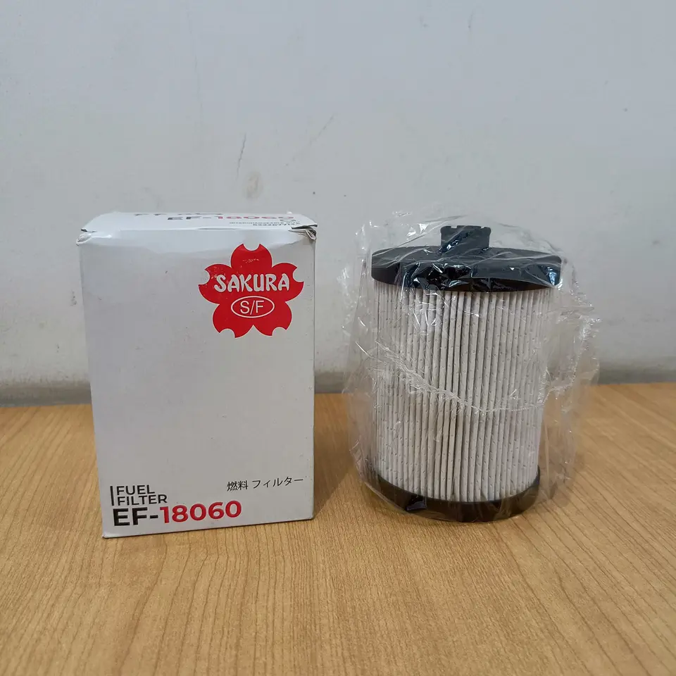 FUEL FILTER ATAS CWE 280 QUESTER SAKURA EF18060 / 5222677134 FILTER SOLAR/FILTER BENSIN/FUEL FILTER/WATER SEPARATOR / FF SAKURA