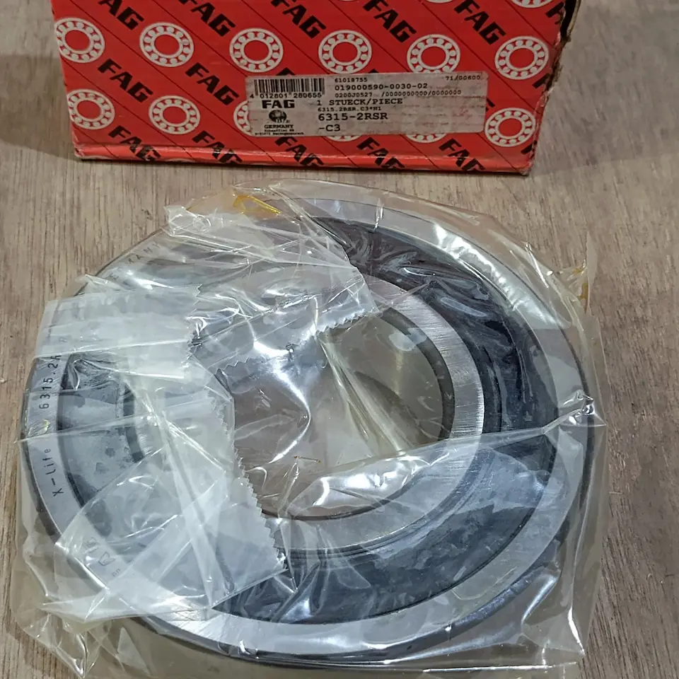 BEARING 6315 2RSC3 FAG (75*160*37) 6315 BEARING / LAHER / LAHAR FAG