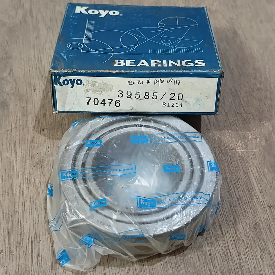 BEARING RODA BELAKANG DALAM DYNA 110/115 KOYO (63*112*30) 39585/20 BEARING / LAHER / LAHAR KOYO
