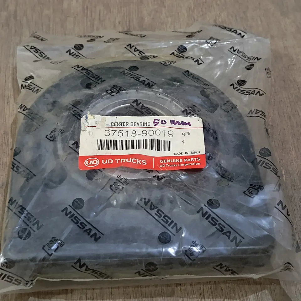 CENTER BEARING ASSY NISSAN CK12 (BEARING DOUBLE) 50 MM UD TRUCKS 37518-90019 CENTER BEARING / BEARING GANTUNG / SUPPORT BEARING UD TRUCKS / NISSAN