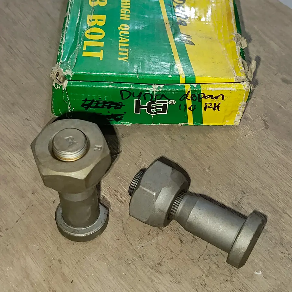 BAUT RODA DEPAN HINO EM100 RH HB null BAUT RODA / NUT BOLT / MUR RODA HB (HUB BOLT)