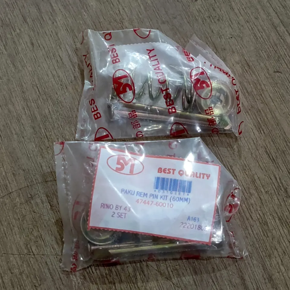 PAKU REM PIN KIT DYNA / DUTRO 60MM 5M 47447-60010 PAKU REM PIRODO /  PAKU REM PIN KIT 5M