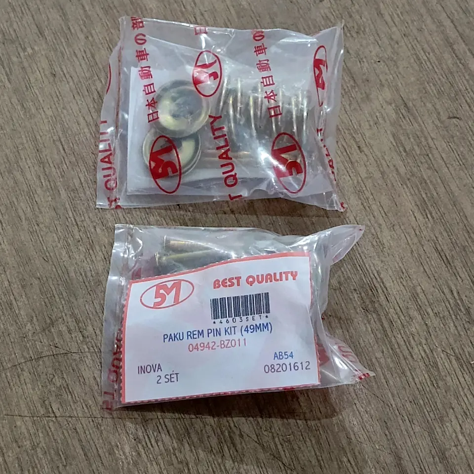 PAKU REM PIN KIT INOVA/HILUX 40MM 5M