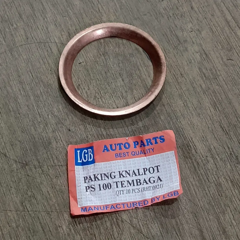 PAKING KNALPOT PLAT KUNING PS 100/120 RAGASA LGB