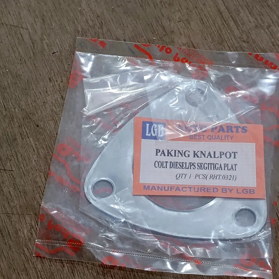 PAKING KNALPOT SEGITIGA PLAT PS 100/120/RAGASA LGB