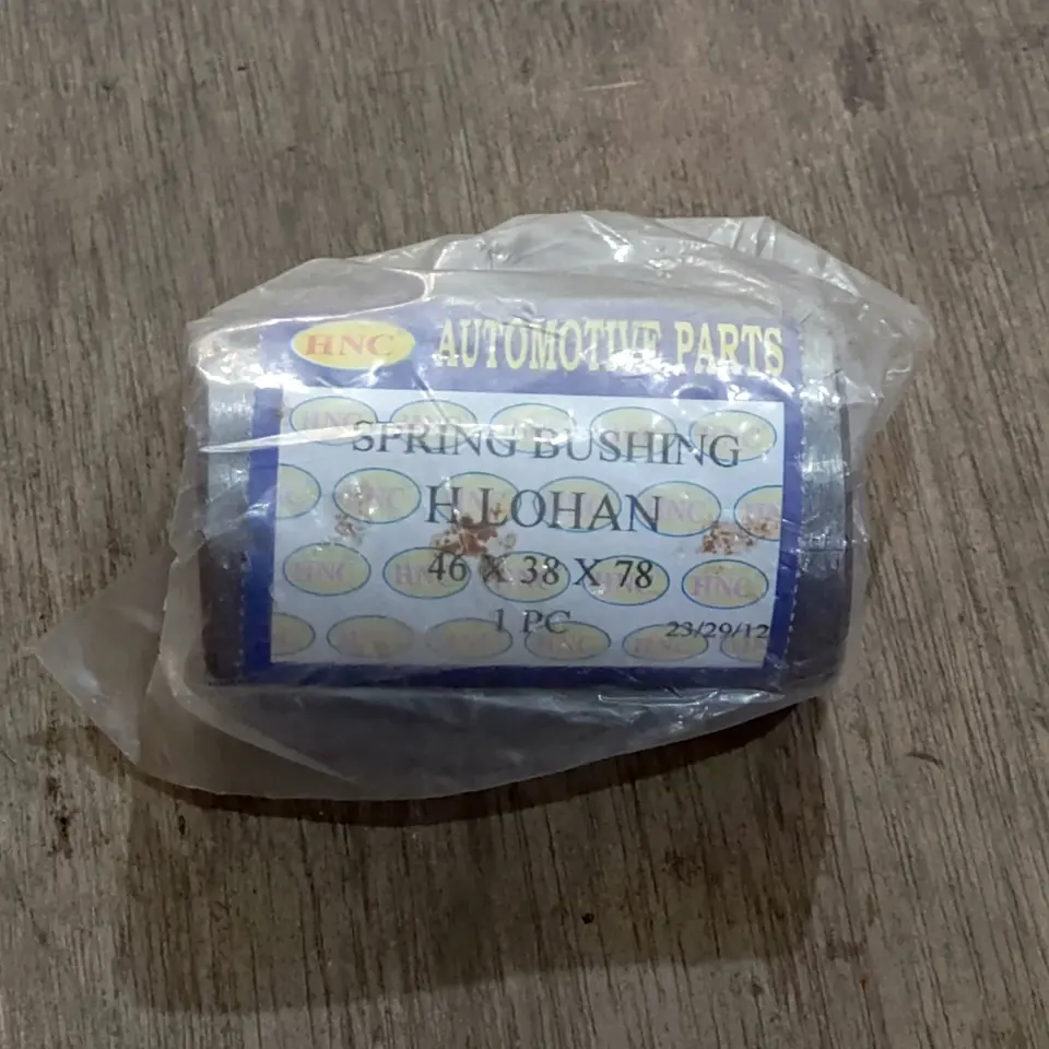 BUSHING PER HINO LOHAN (46*38*78) HNC null BUSING / BUSHING PER DAUN / LEAF SPRING HNC