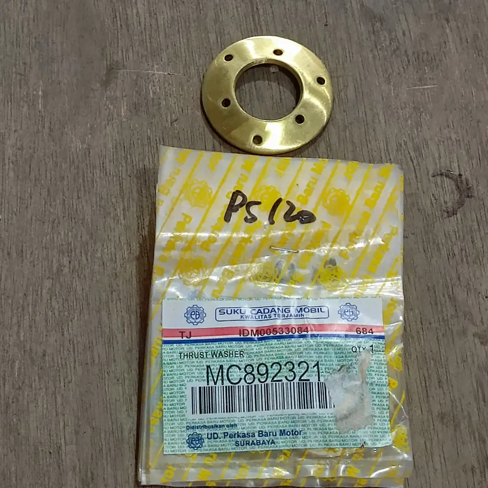 WASHER / RING GARDAN PS 120 (KECIL/BOLONG/2.5 MM) MITSUBISHI MC892321 RING GARDAN / WASHER PINION / BESAR/ KECIL PERKASA BARU (PB)