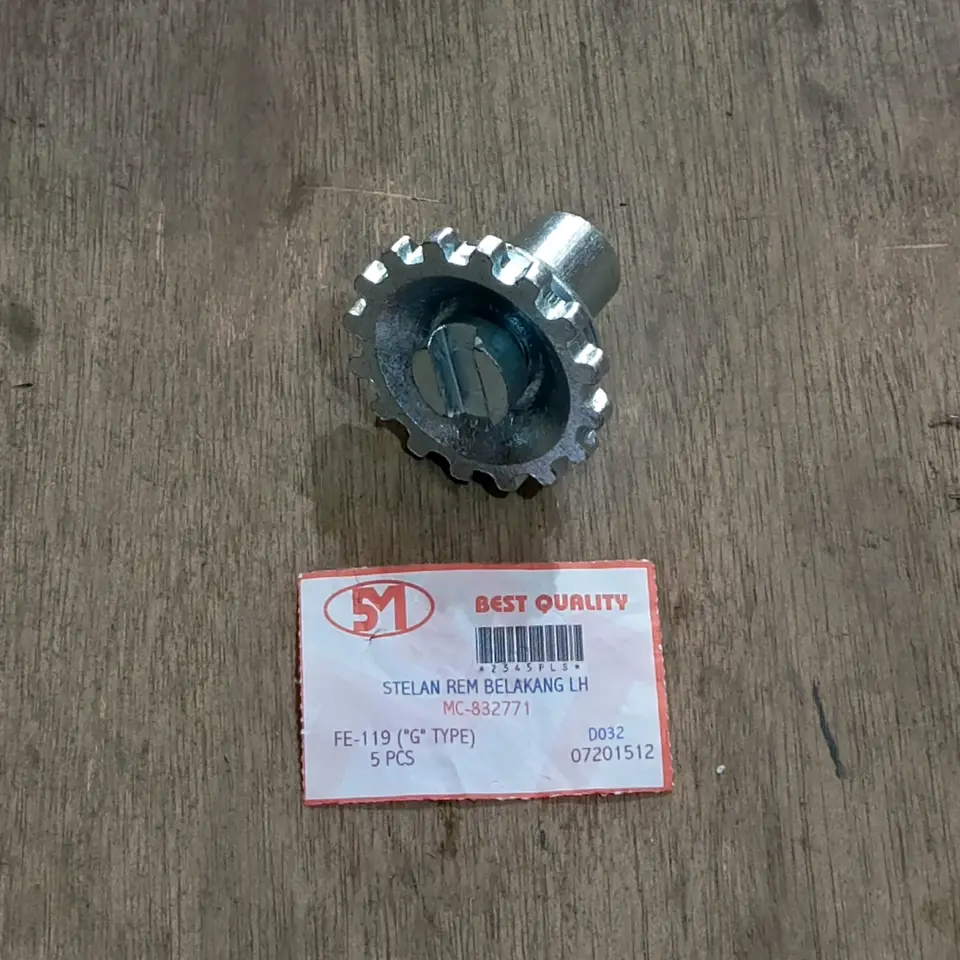 GIGI ISI SETELAN REM BAWAH PS 120/135/125 LH 5M MC832771 ISI SETELAN REM TANGAN / BRAKE LEVER KIT 5M