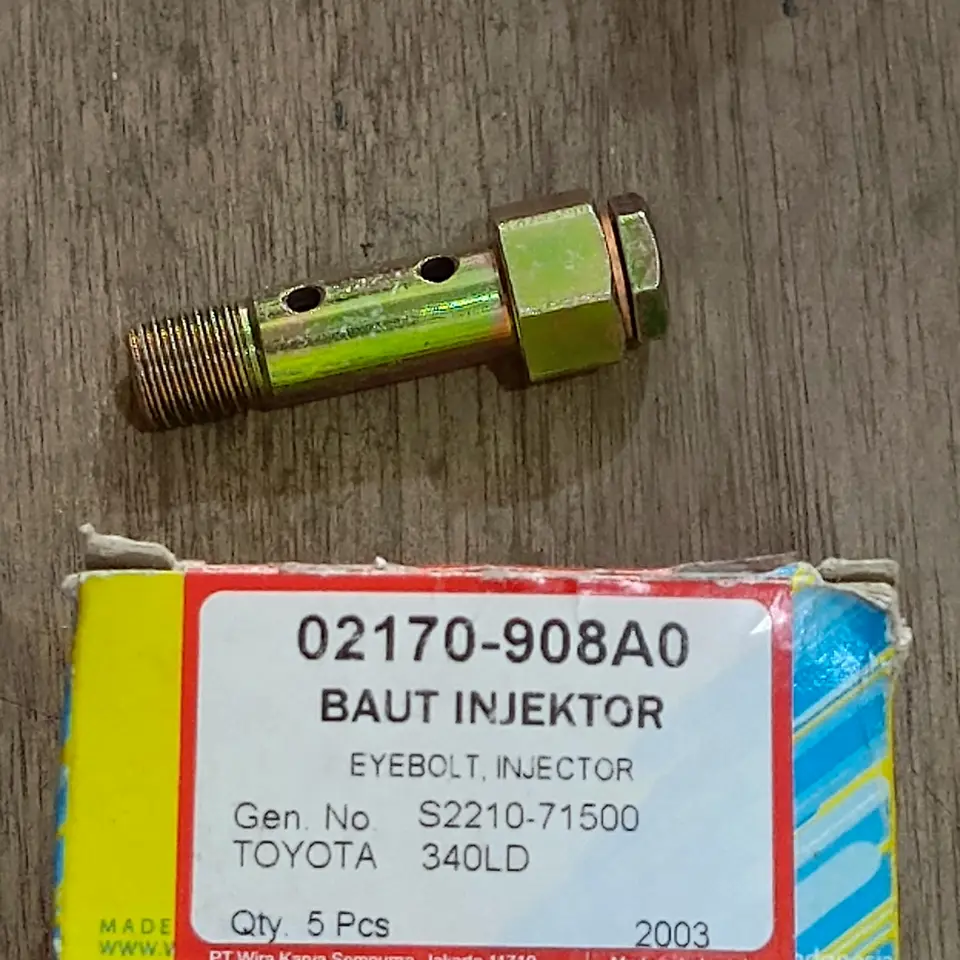 BAUT INJEKTOR / OVERFLOW DYNA HT 130 WAKASA 02170-908A0 / S2210-71500 BAUT INJEKTOR / OVERFLOW WAKASA