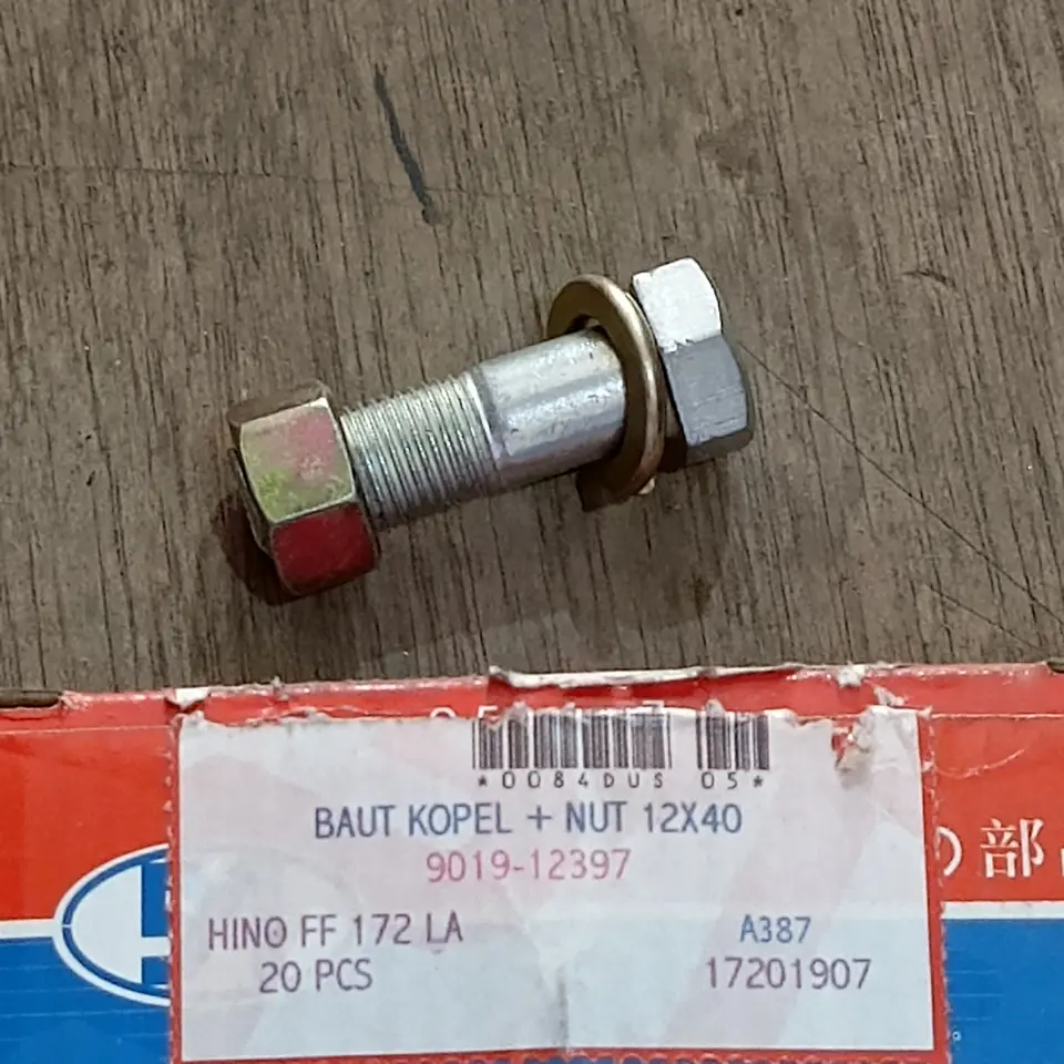BAUT KOPEL + MUR HINO 12*40MM 5M 9019-12397 BAUT JOINT/ BAUT KOPEL 5M
