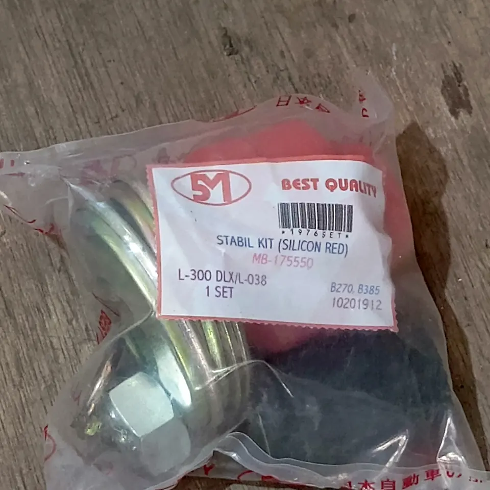 KARET STABIL KIT (RED SILICON) L300/L038 5M MB175550 KARET STABIL / BARKIT 5M
