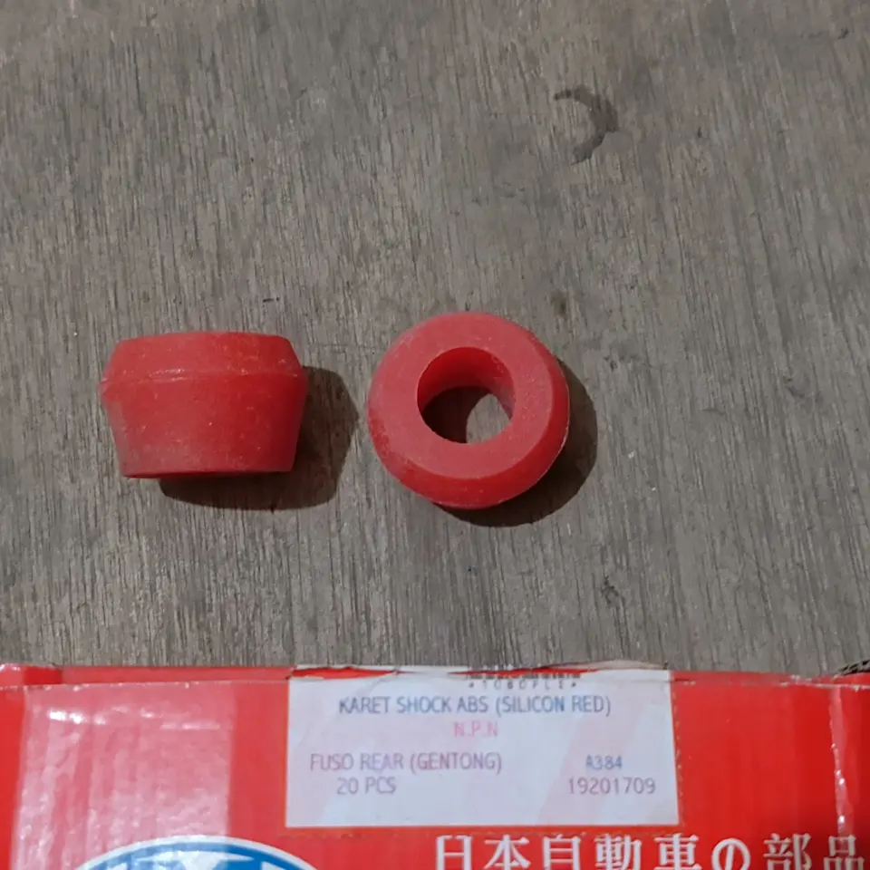 KARET SHOCKBREAKER BELAKANG FUSO GENTONG (SILICON RED) 5M null SHOCKBREAKER / PEREDAM KEJUT / SOKBEKER 5M