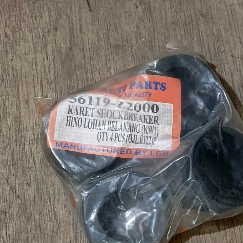 KARET SHOCK BREAKER BELAKANG HINO LOHAN LGB 56119-Z2000 SHOCKBREAKER / PEREDAM KEJUT / SOKBEKER LGB / LAMGABE