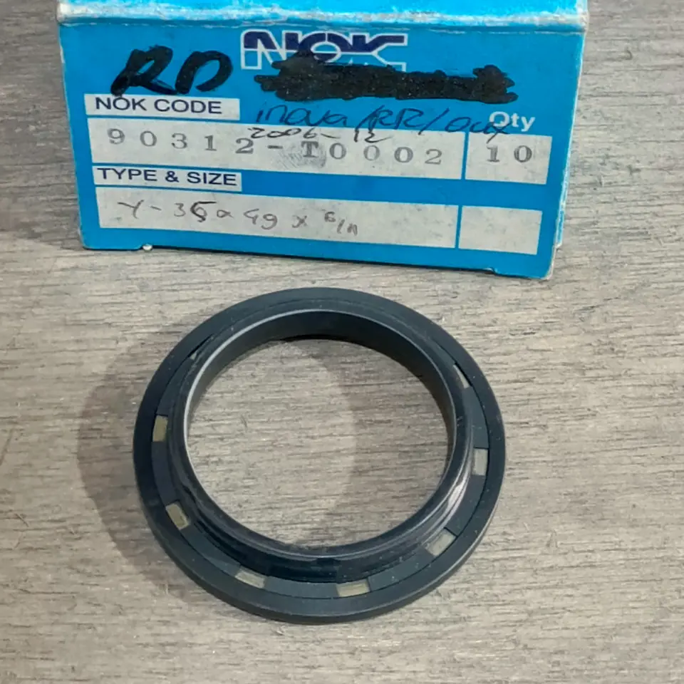 SEAL RODA BELAKANG LUAR INOVA 2006 - 2012 NOK (35*49*6/11) 90312-T0002 SEAL RODA NOK CORTECO