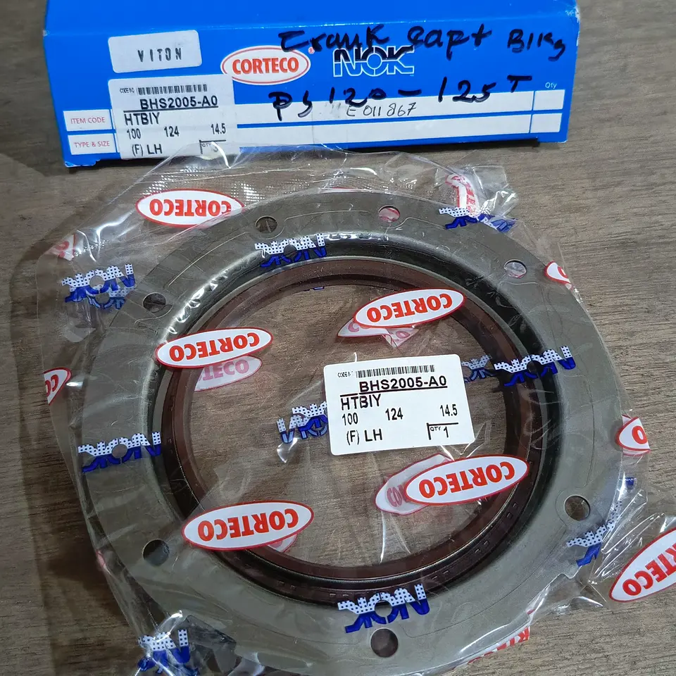 SEAL CRANKSHAFT BELAKANG PS 120/125/135 NOK (100*124*14.5)