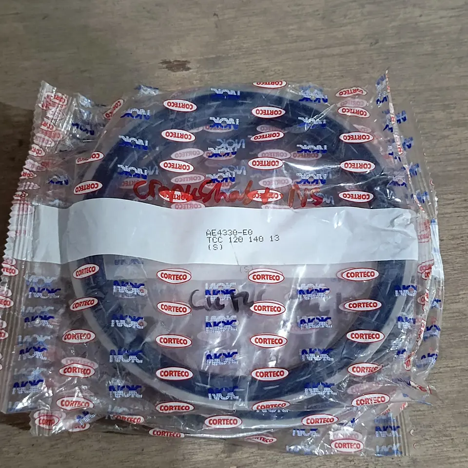 SEAL CRANKSHAFT BELAKANG NISSAN CK 12 NOK (120*140*13) AE4330-E0 SEAL CRANKSHAFT / KRUK AS & CAMSHAFT / NOKEN AS NOK CORTECO