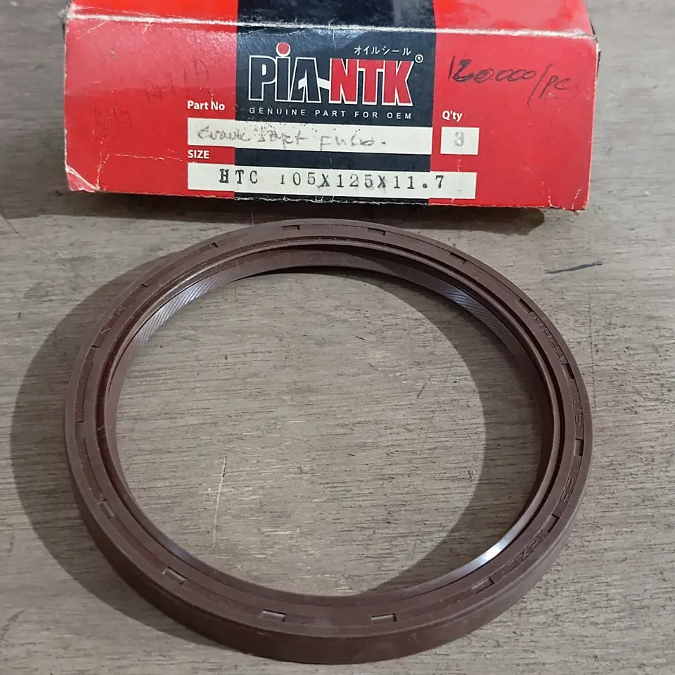 SEAL CRANKSHAFT FUSO PIANTK (105*125*11.7) null SEAL CRANKSHAFT / KRUK AS & CAMSHAFT / NOKEN AS PIANTK