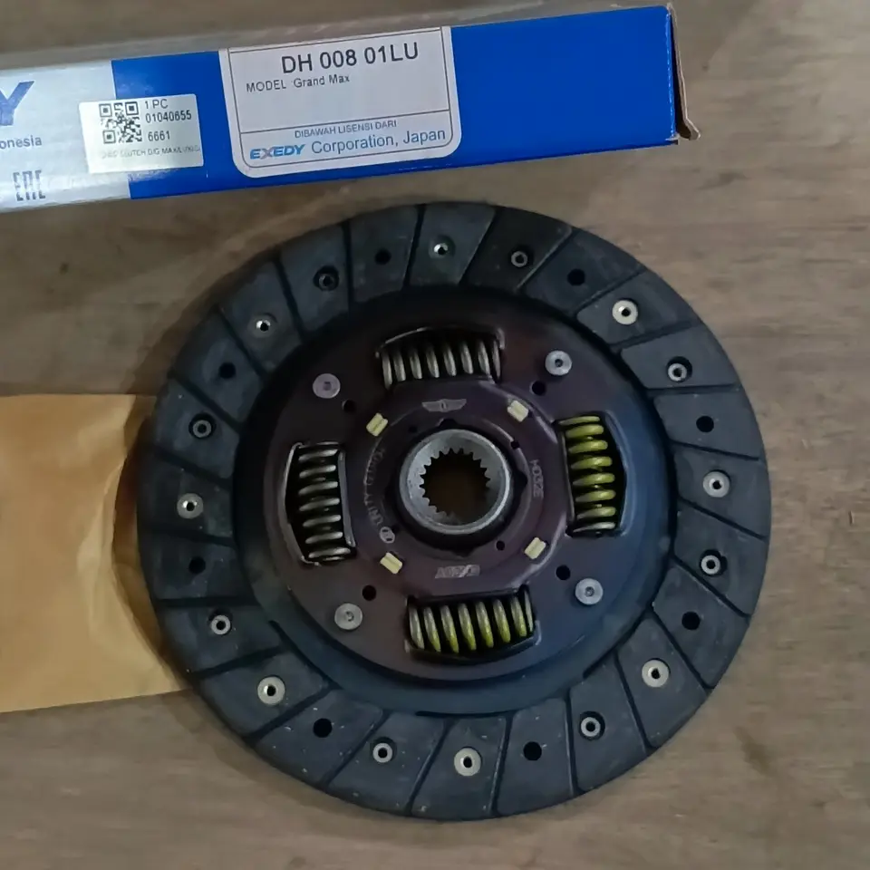 KAMPAS KOPLING / CLUTCH AVANZA/XENIA 1.5/  GRANMAX 1.3 / RUSH/TERIOS/LUXIO EXEDY DH00801LU KAMPAS KOPLING / CLUTCH DISC EXEDY