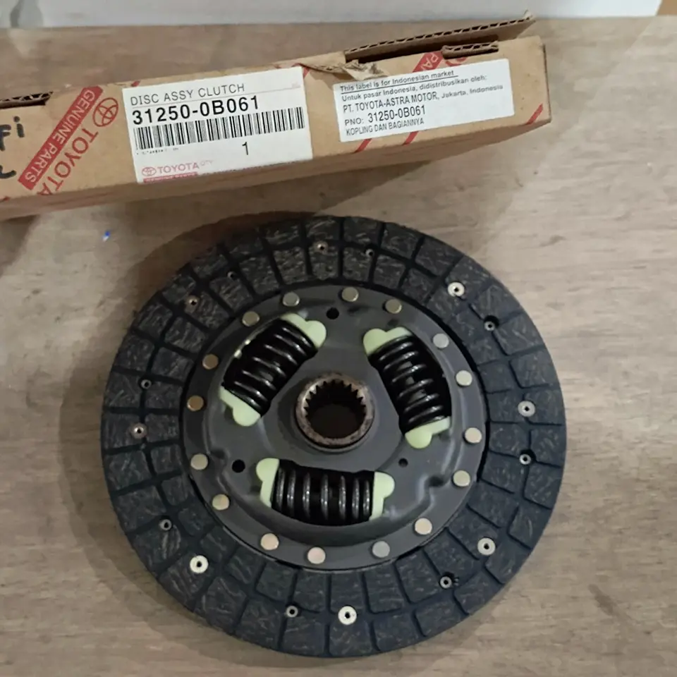 KAMPAS KOPLING/ CLUTCH DISC KIJANG EFI 2000CC TOYOTA 31250-0B061 / D101-0423 KAMPAS KOPLING / CLUTCH DISC TOYOTA
