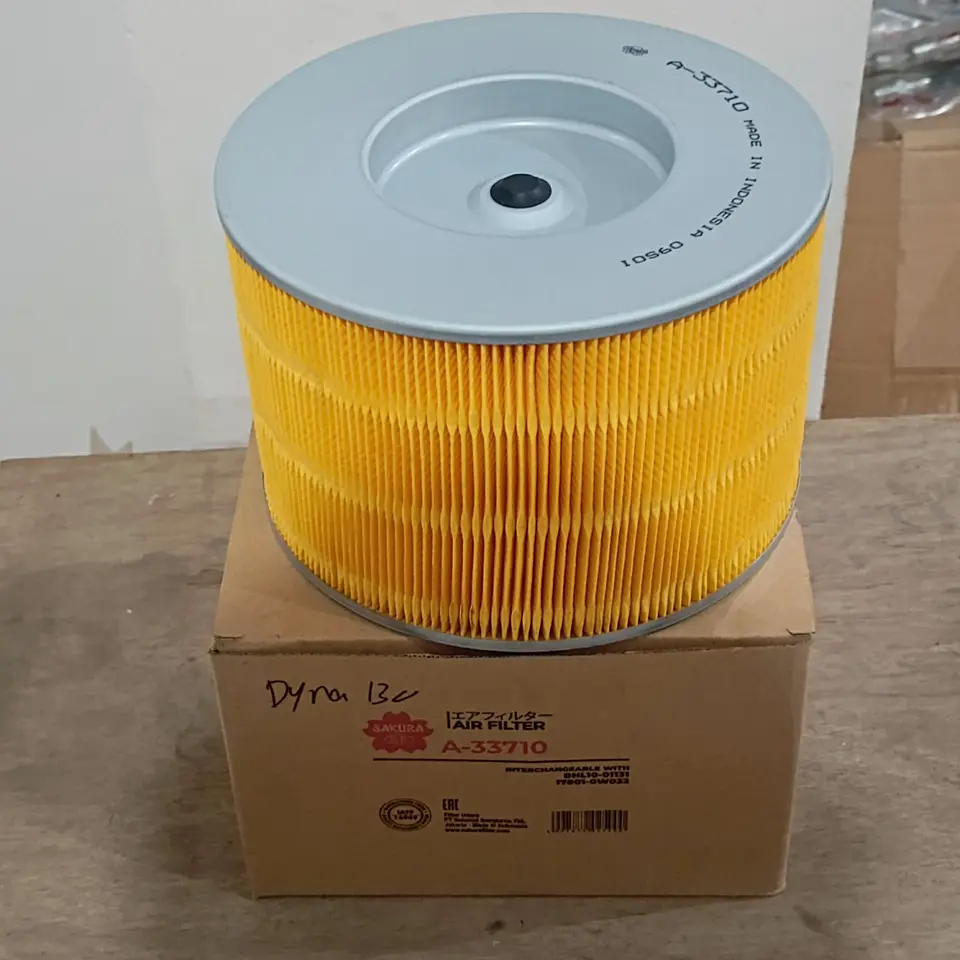 AIR FILTER DYNA 125/130/110 (LUBANG TUTUP) SAKURA A33710/ BHL10-01131 /17801-OWO32 FILTER UDARA / AIR FILTER / AF SAKURA