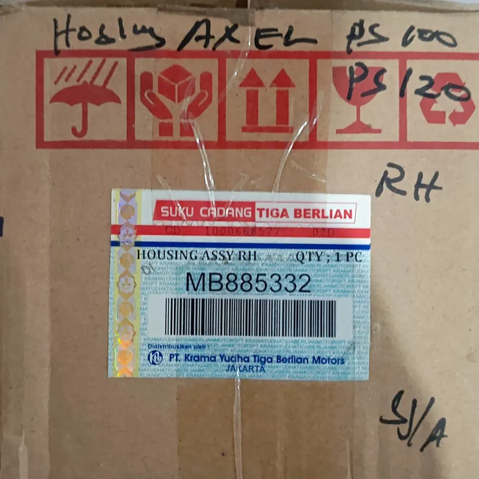 HOUSING AXLE BELAKANG PS 100/120/135 (RH) MITSUBISHI MB885332 HOUSING AXLE END / RUMAHAN AS RODA MITSUBISHI