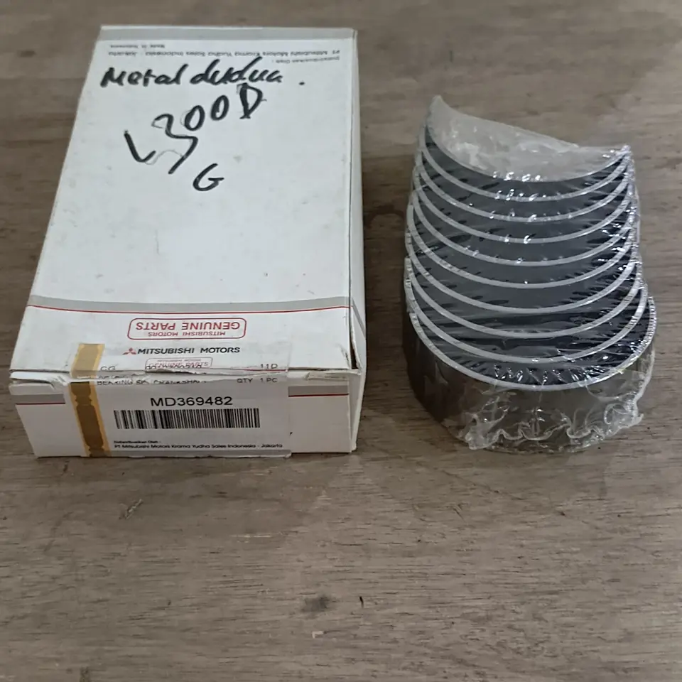 METAL DUDUK L300 DIESEL MITSUBISHI (G) MD369482 METAL DUDUK / MAIN BEARING CRANKSHAFT MITSUBISHI