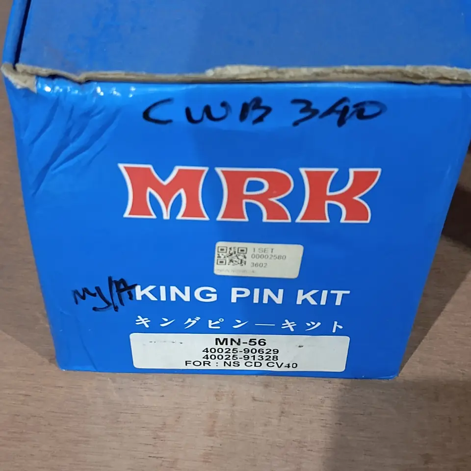 KING PIN SET NISSAN CW 340/CD/CV40 MRK MN-56 / 40025-90629 / 40025-91328 KING PIN/KING PEN/KINGPIN/KINGPEN MRK