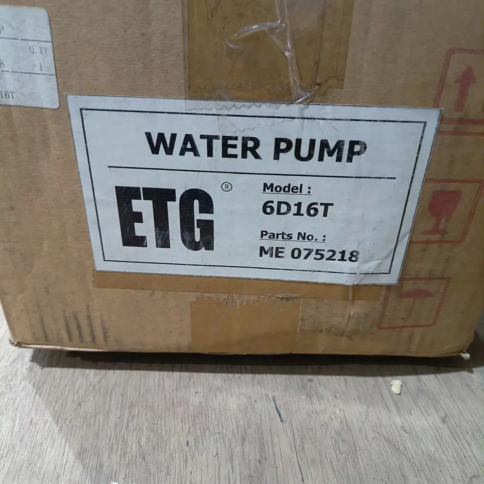 WATER PUMP 6D16T ETG ME075218 POMPA AIR / WATER PUMP /WATERPUMP ETG