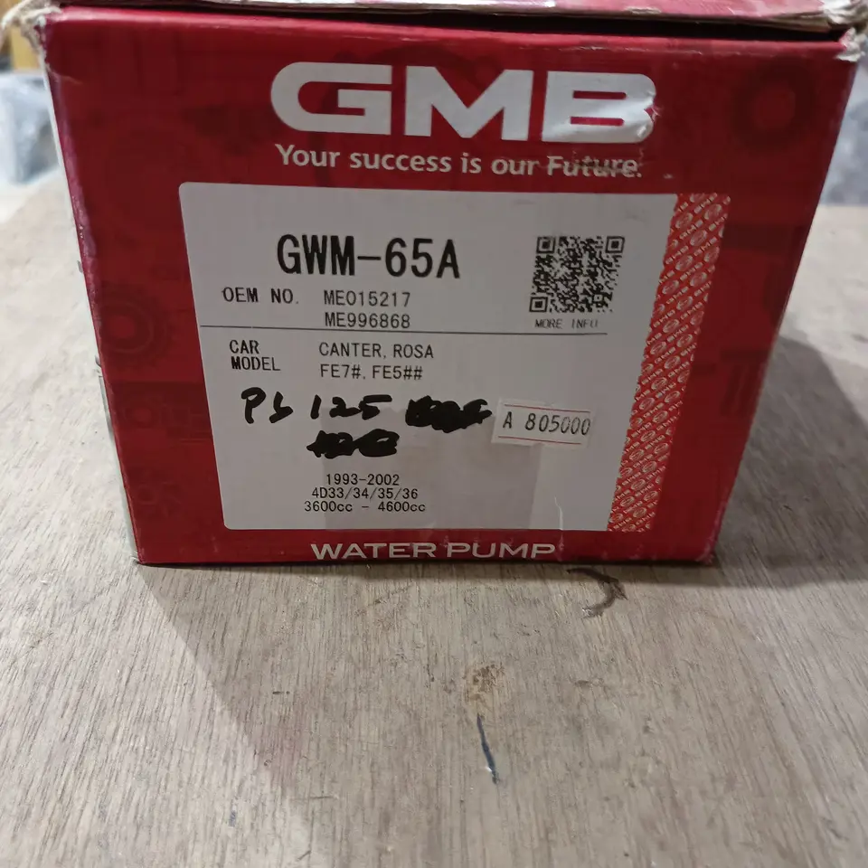WATER PUMP PS 125/110/135 4D33/34/35/36 GMB