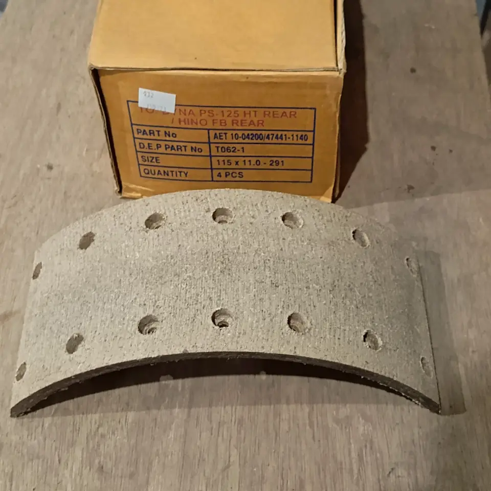 KAMPAS REM DYNA BELAKANG HT 130/125 + PAKU 56 PCS (8X10) RCA