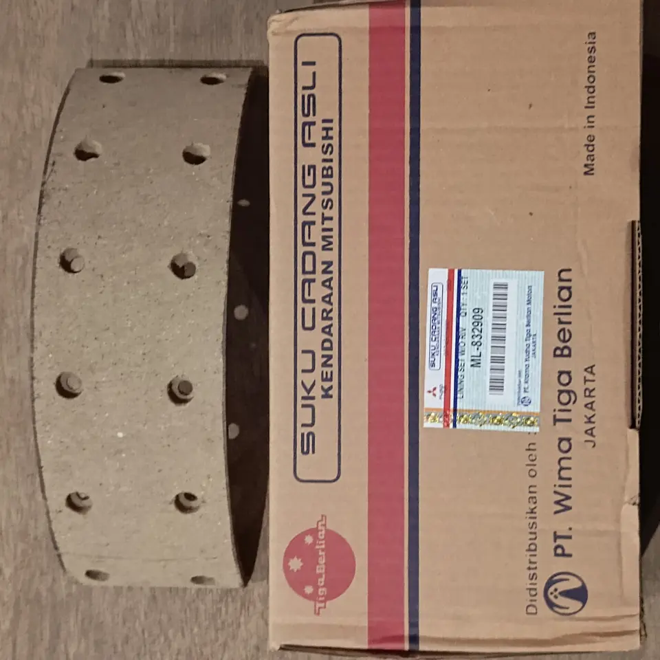 KAMPAS REM DEPAN/BELAKANG PS 120/135 RAGASA + PAKU MITSUBISHI