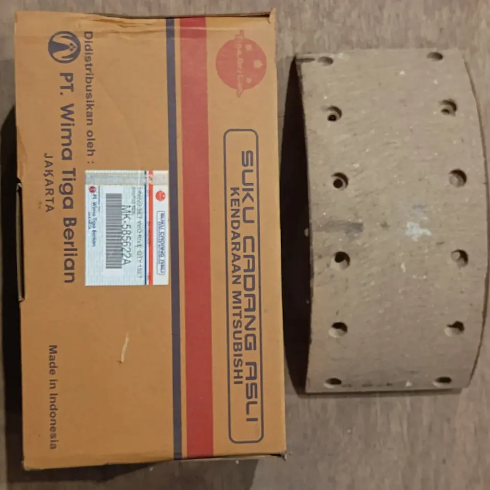 KAMPAS REM DEPAN/BELAKANG PS125/136 HDX+ PAKU 48 PCS MITSUBISHI