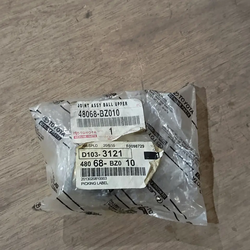 BALL JOINT ATAS AVANZA / XENIA TOYOTA 48068-BZ010 / 43330-BZ010 JOINT ASSY UPPER/LOWER / BALL JOINT ATAS/ BAWAH TOYOTA