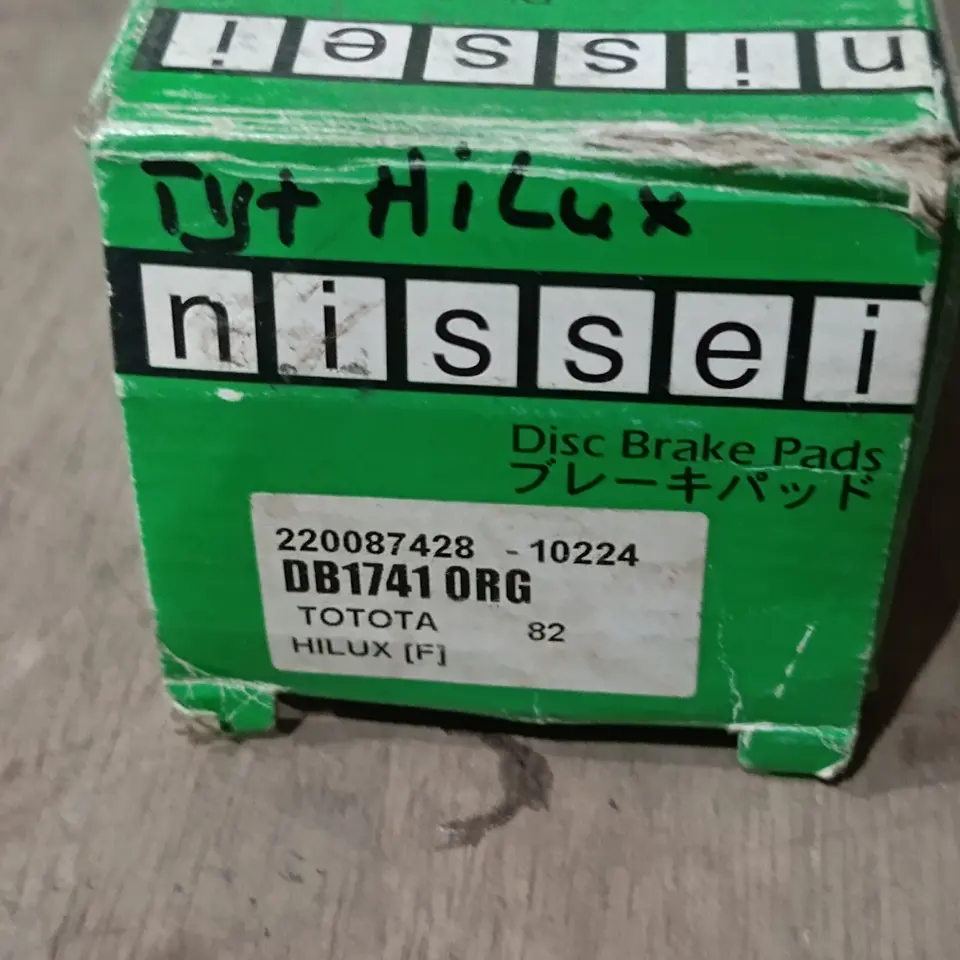 KAMPAS REM DEPAN HILUX NISSEI DB1741ORG KAMPAS REM / BRAKE SHOE / KAMPAS REM TANGAN / HAND BRAKE SHOE NISSEI