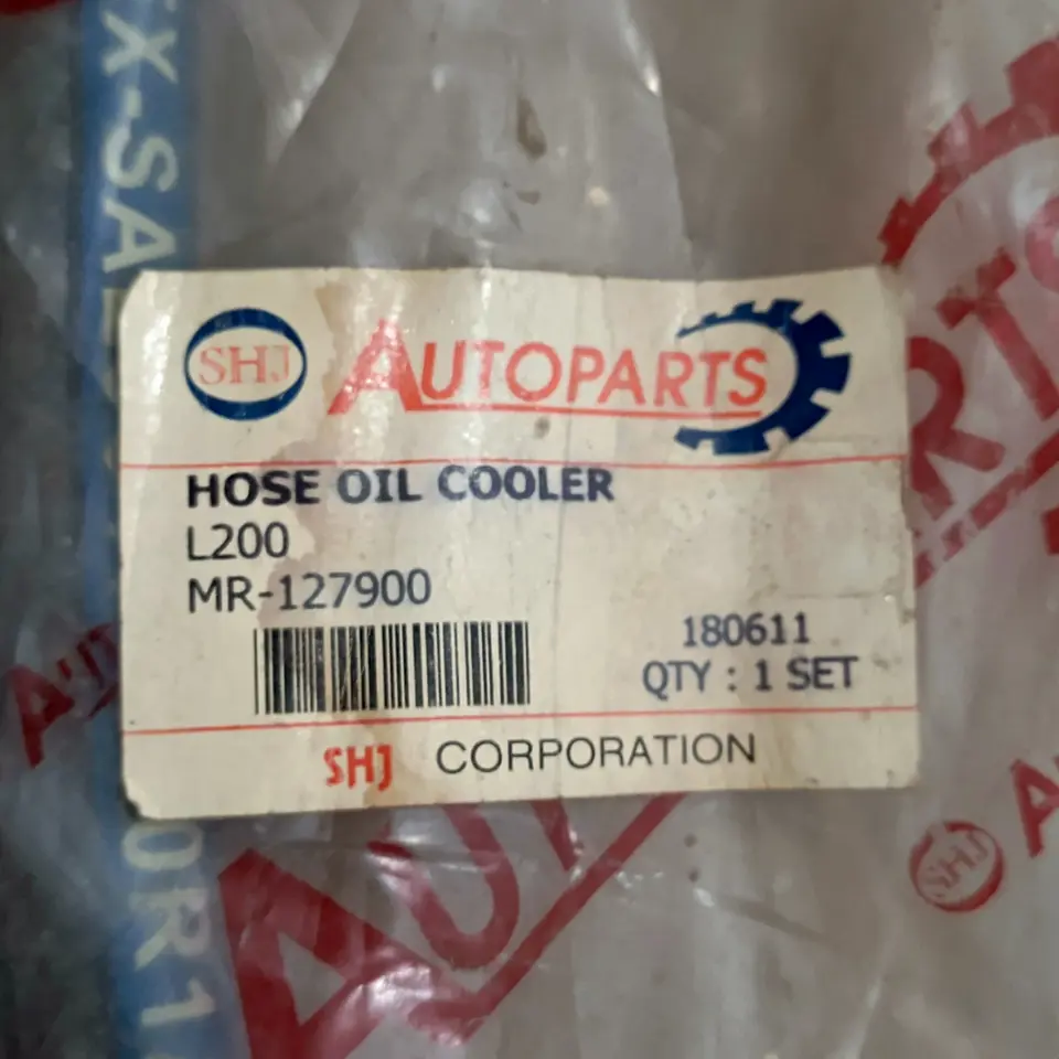 SELANG OIL COOLER L200 SHJ MR127900 OLI/OIL COOLER SHJ