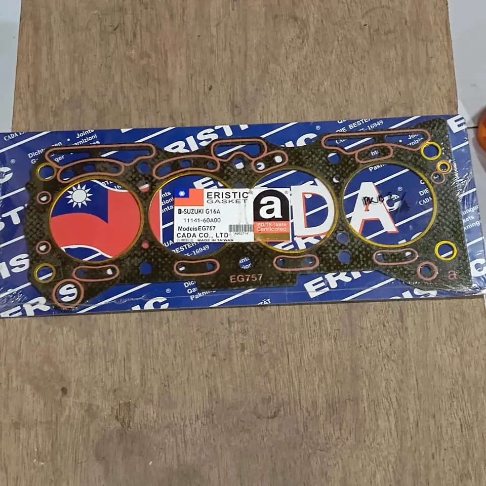 PAKING GASKET SUZUKI FUTURA KARBURATOR/G16A/ESCUOD/VITARA ERISTIC 11141-60A000 PACKING / PAKING GASKET CYLINDER HEAD ERISTIC GASKET
