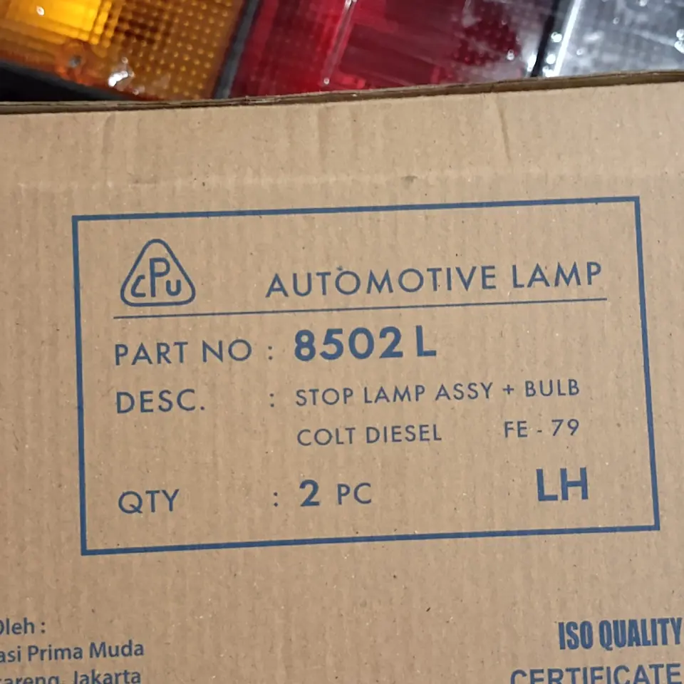 STOP LAMP ASSY COLT DIESEL FE79 PS 100/120 LH CPU