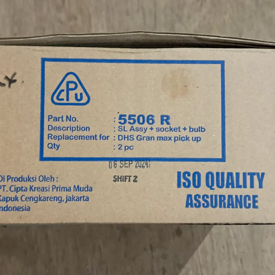 STOP LAMP ASSY GRANMAX (PICK UP) RH CPU