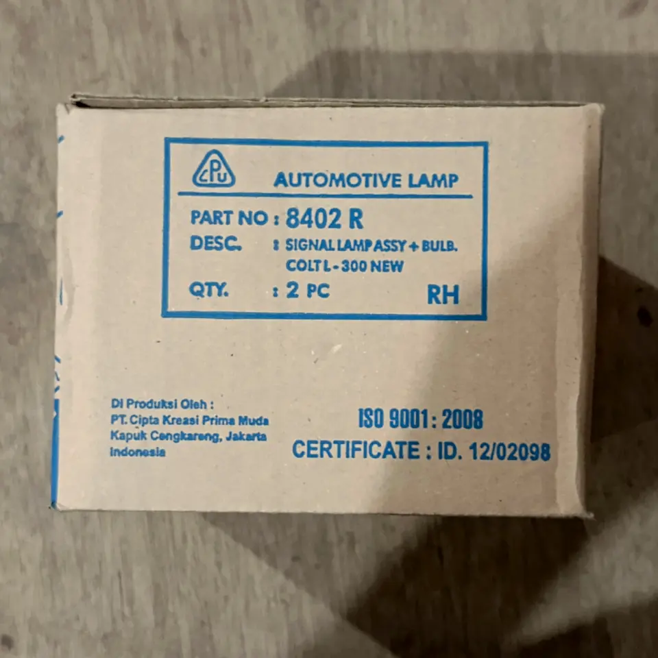RETING DEPAN + BULB L300 NEW RH CPU