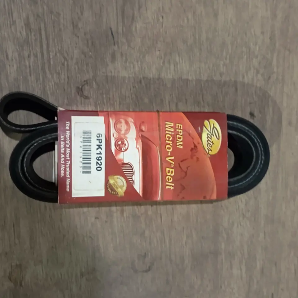 VBELT 6PK 1920 ALTERNATOR AVANZA / XENIA 1.5/  RUSH/TERIOS / AC PS 100 GATES 6PK 1920 VBELT / VANBELT/ FANBELT / BELT / TIMING BELT GATES
