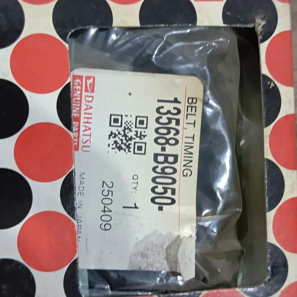 TIMING BELT FEROZA DAIHATSU 13568-B9050 VBELT / VANBELT/ FANBELT / BELT / TIMING BELT DAIHATSU