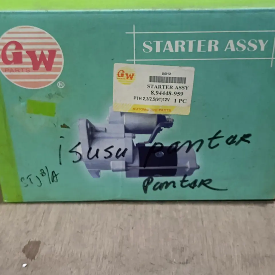 DINAMO STARTER PANTHER 2.3/2.5 12V GW