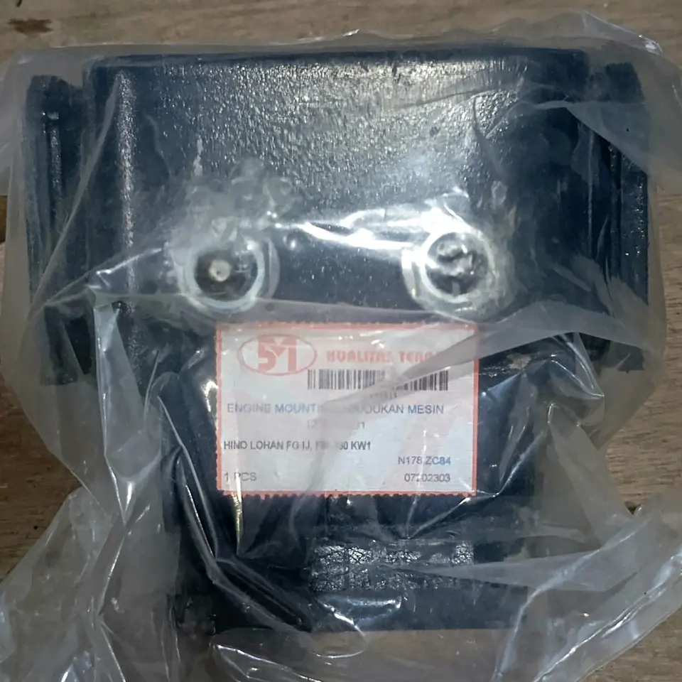 ENGINE MOUNTING HINO LOHAN 260/500 5M 12031-2231 ENGINE MOUNTING / DUDUKAN MESIN DEPAN 5M
