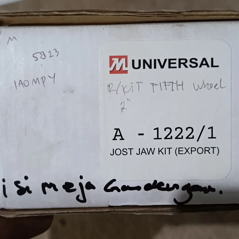 REPAIR KIT FIFTH WHEEL / ISI MEJA GANDENGAN 2" JOST M UNIVERSAL A-1222/1 SALAMAN/GANDENGAN/TRAILER M UNIVERSAL
