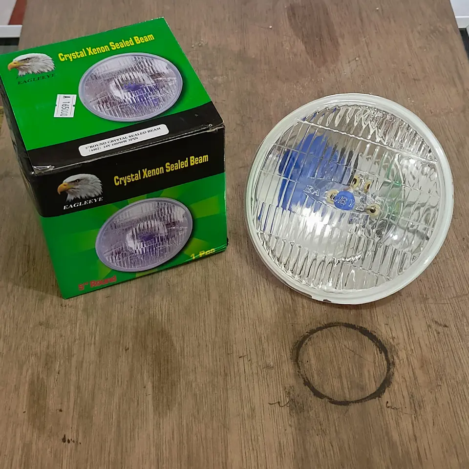 LAMPU DEPAN 5" PS100 24V(100/90W)(BULAT) SEAL BEAM EAGLE SEAL BEAM PS 100 24V (KAKI 3) HEAD LAMP / LAMPU DEPAN EAGLE EYE
