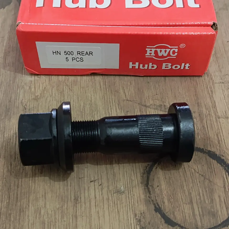 BAUT RODA BELAKANG LH/RH HINO 500 HWC null BAUT RODA / NUT BOLT / MUR RODA HWC HUB BOLT